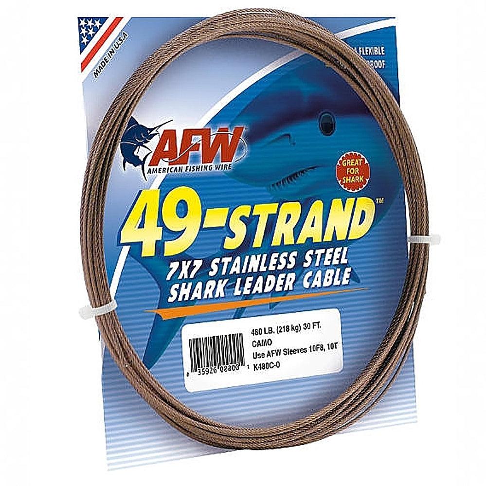 Surfstrand, Bare 1x7 Stainless Steel Leader Wire, 45 lb (20 kg
