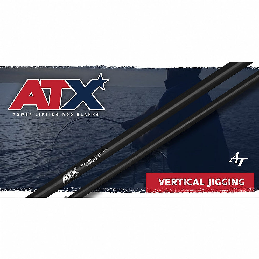 American Tackle AXVJ Vertical Jigging Rod Blanks | Chaos Fishing