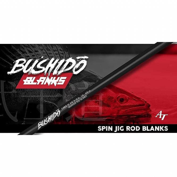 American Tackle Bushido 7'2" Spin Jig (8-15#) Medium Rod Blank