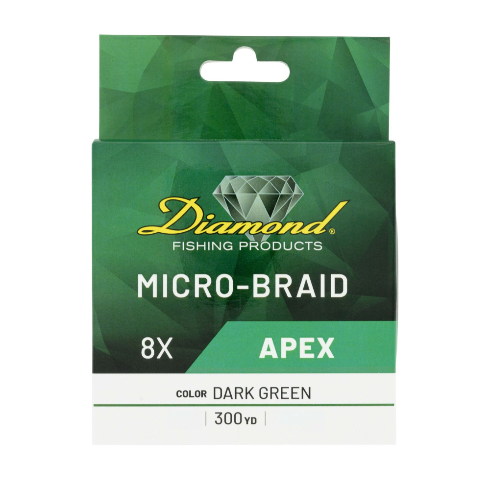DIAMOND APEX Solid 8X Microbraid 300 yd