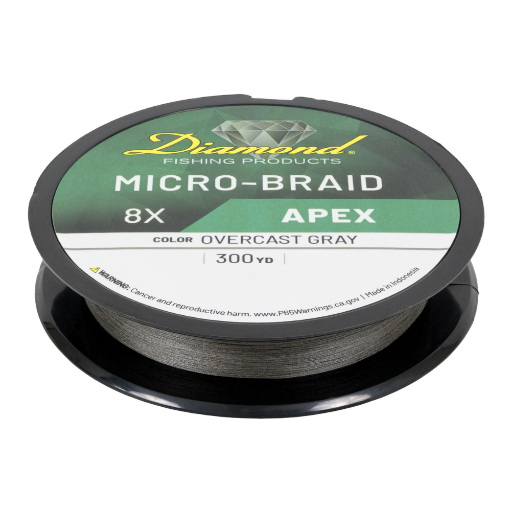 DIAMOND APEX Solid 8X Microbraid 300 yd