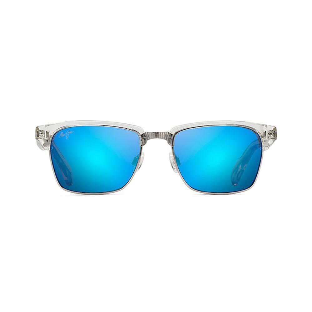 MAUI JIM Kawika Sunglasses Crystal | Blue Hawaii