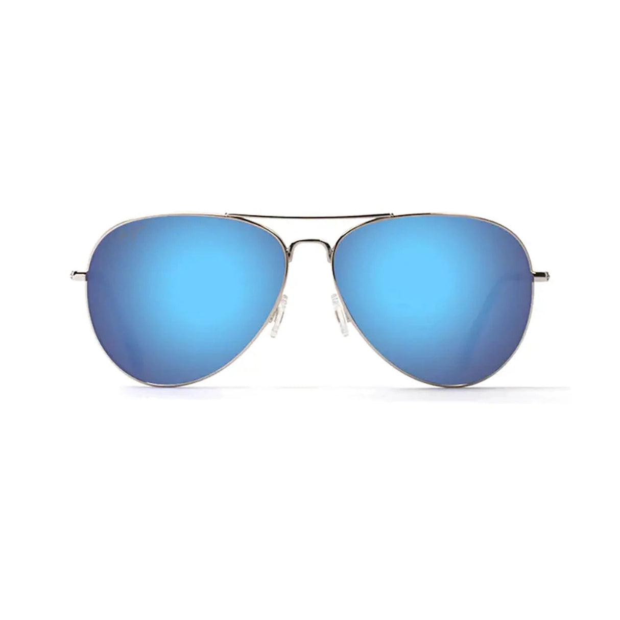 MAUI JIM Mavericks Sunglasses Silver | Blue Hawaii