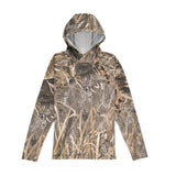 AFTCO Youth Mossy Oak Hooded Performance Shirt