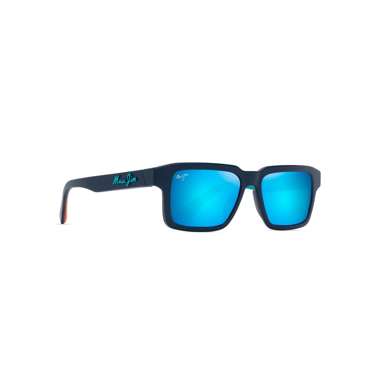 MAUI JIM Kahiko Sunglasses Matte Dark Blue | Blue Hawaii
