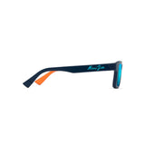 MAUI JIM Kahiko Sunglasses Matte Dark Blue | Blue Hawaii