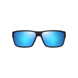 MAUI JIM Uila Sunglasses Matte Black |  Blue Hawaii