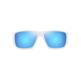 MAUI JIM Keha Sunglasses Matte White |  Blue Hawaii