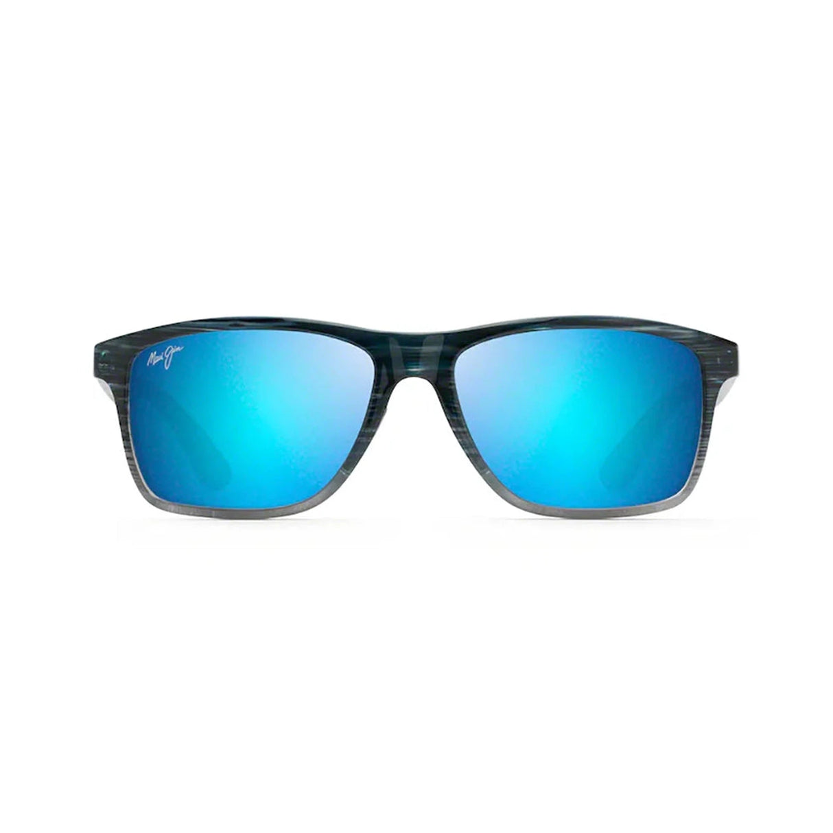 MAUI JIM Onshore Sunglasses Blue Black Stripe Fade | Blue Hawaii