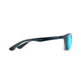 MAUI JIM Onshore Sunglasses Blue Black Stripe Fade | Blue Hawaii