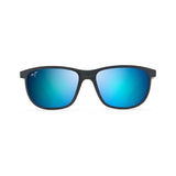 MAUI JIM Lele Kawa Sunglasses Dark Navy Stripe | Blue Hawaii