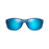 MAUI JIM Kaiwi Channel Sunglasses Blue Black Stripe | Blue Hawaii