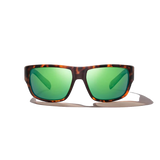 BAJIO Piedra Brown Tortoise Matte | Green Mirror Glass