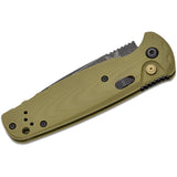 Benchmade 4300BK-02 CLA Folding Knife - OD Green G10