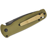 Benchmade 4300BK-02 CLA Folding Knife - OD Green G10