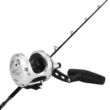 CHAOS KC Live Bait Rod with Okuma Makaira Special Edition 10-II SEA Reel Combo
