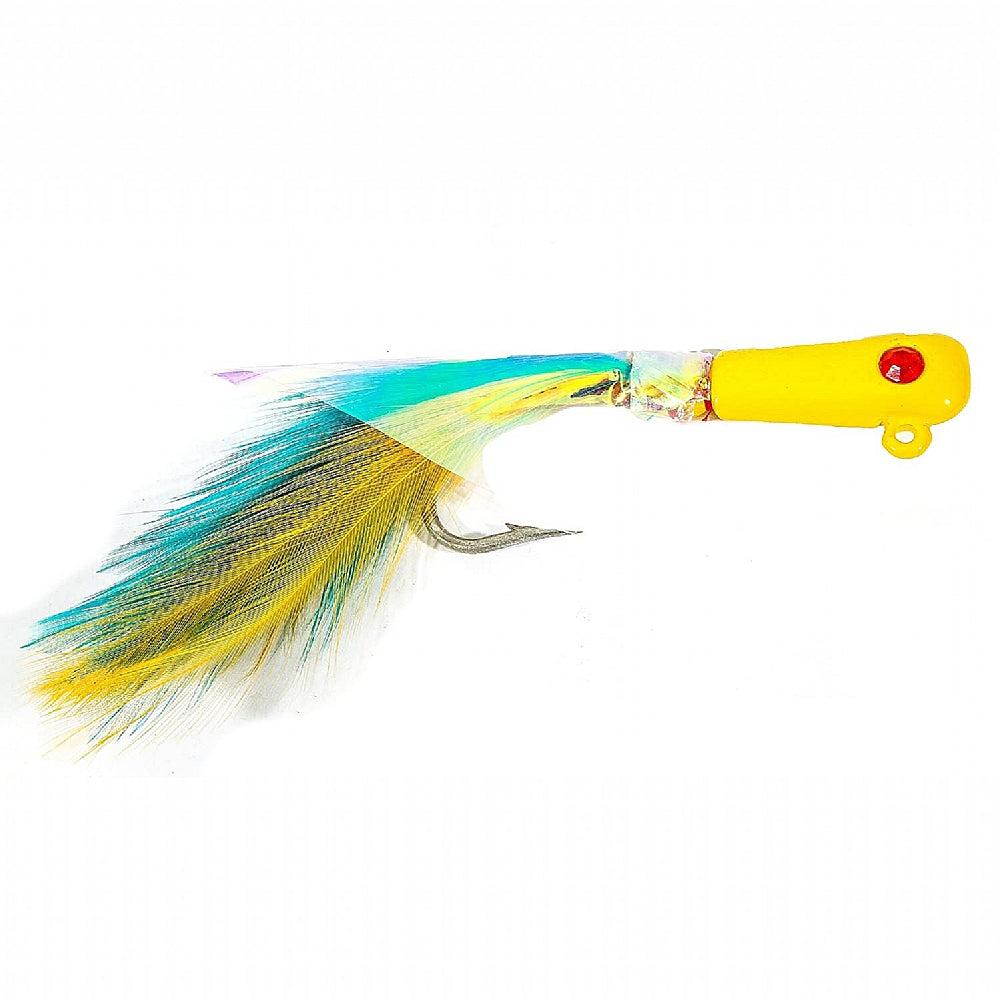 BOONE 1-2oz Bonito JIG - Green-Yellow