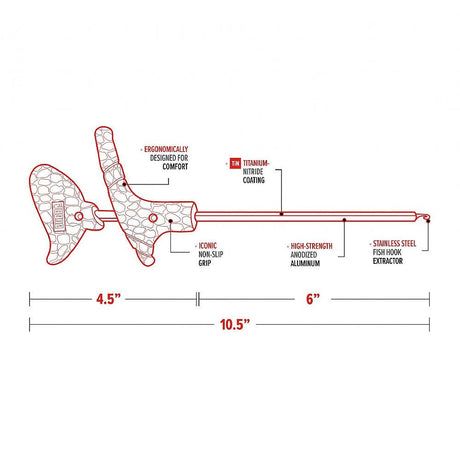 BUBBA BLADE Small Hook Extractor 6"