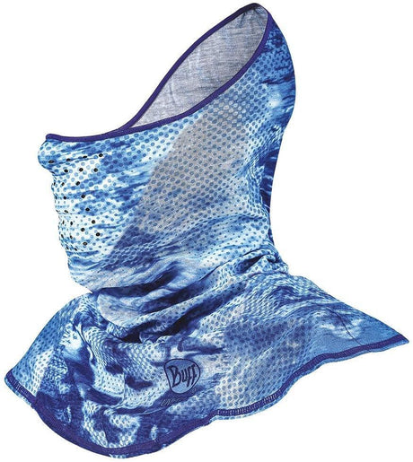 BUFF UVX Mask Pelagic Camo Blue