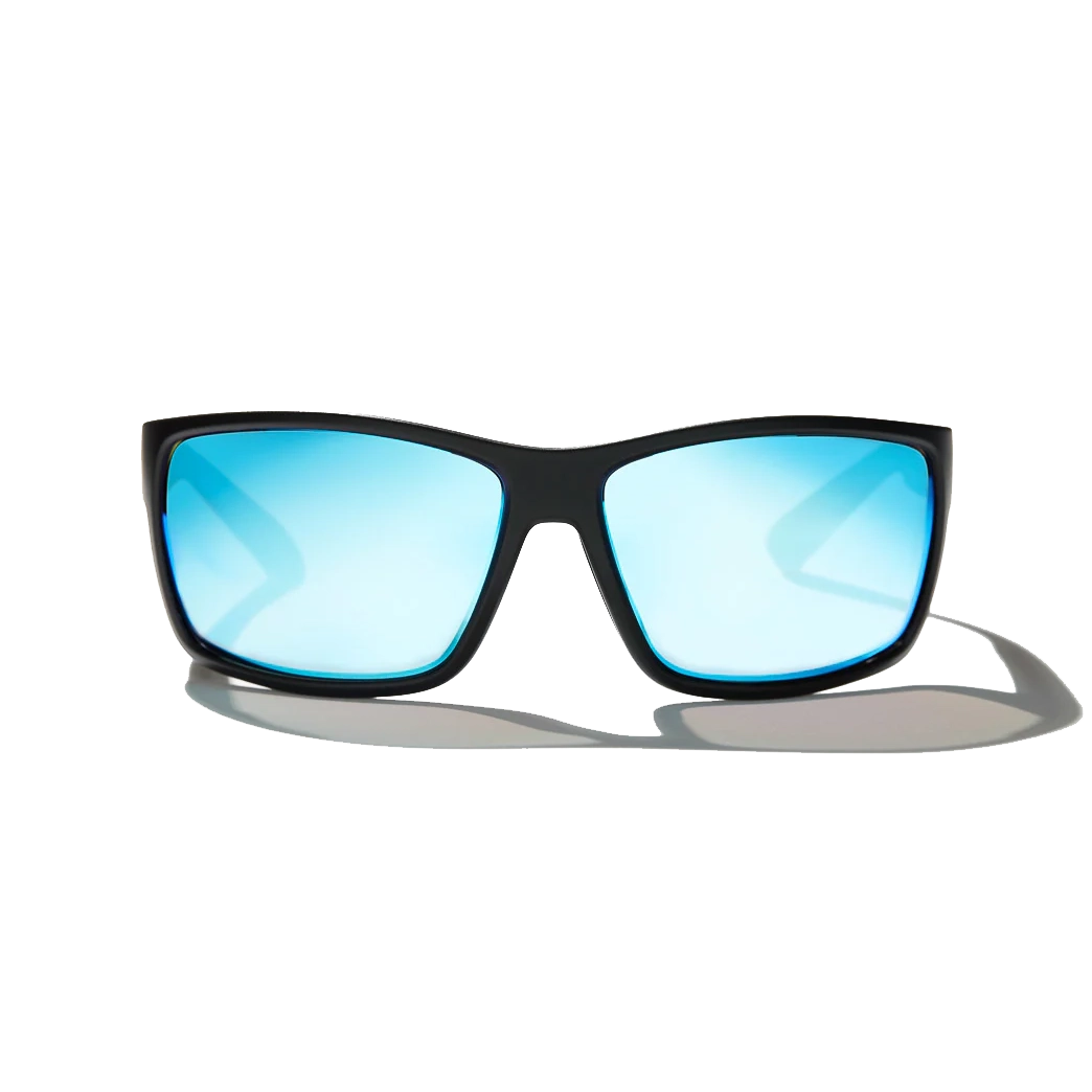 BAJIO Bales Beach Black Matte | Blue Mirror Glass LG