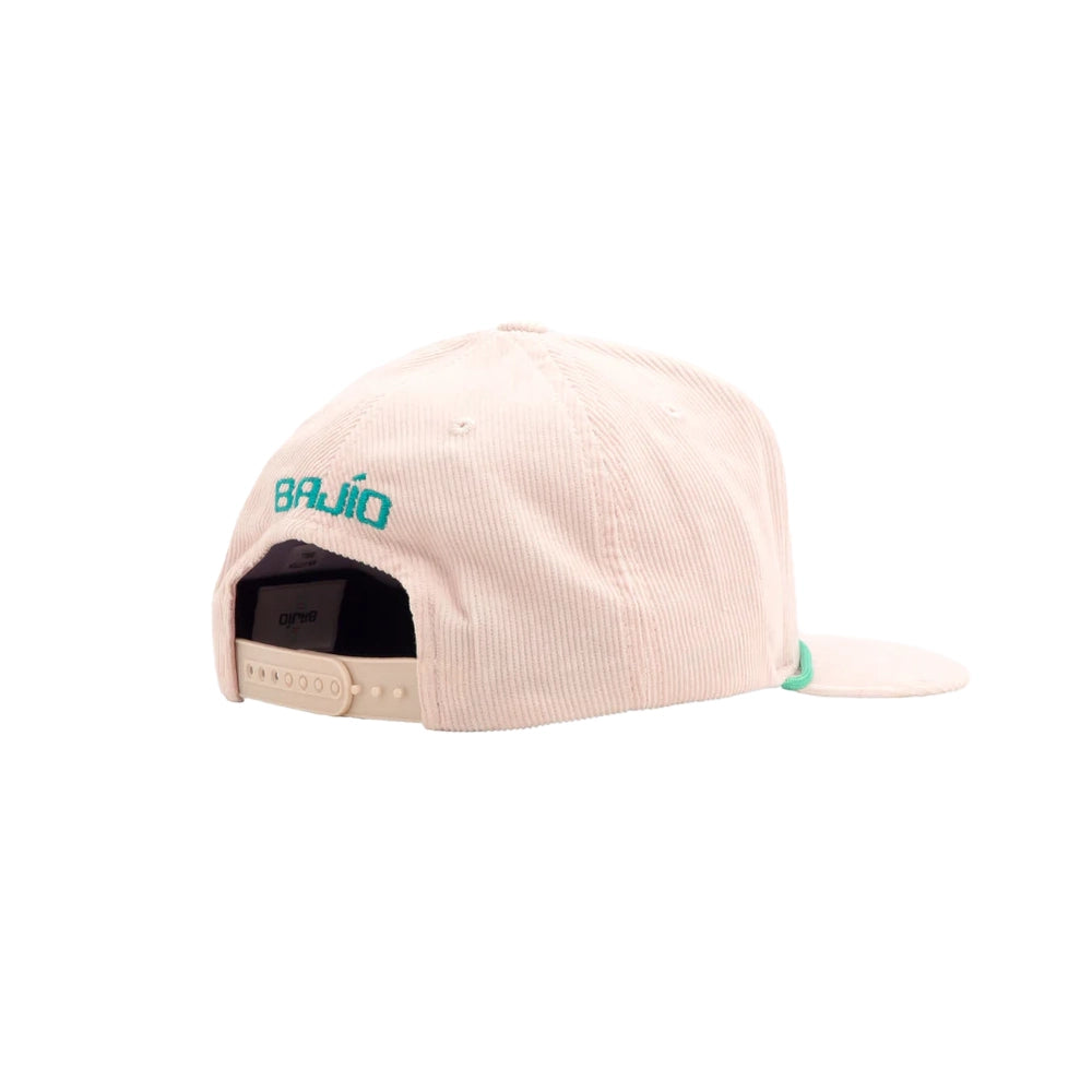 BAJIO Ballyhoo Flat Brim Corduroy - Light Pink One Size