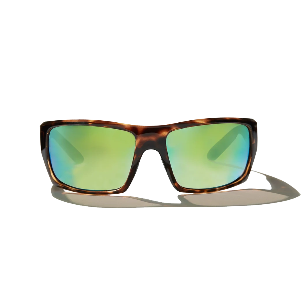 BAJIO Nato Brown Tortoise Gloss |  Green Mirror Glass XL