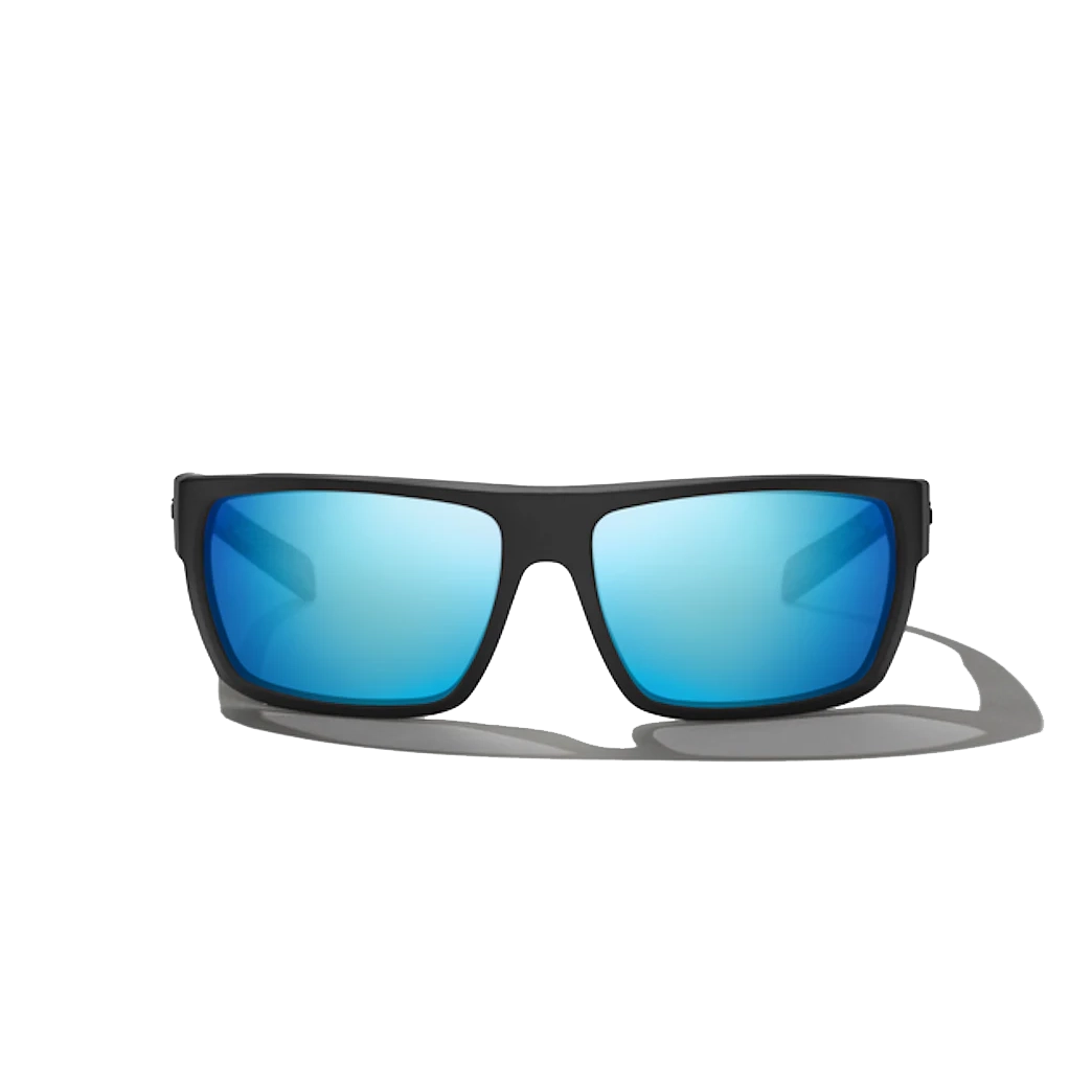 BAJIO Palometa  Black Matte | Blue Mirror Glass