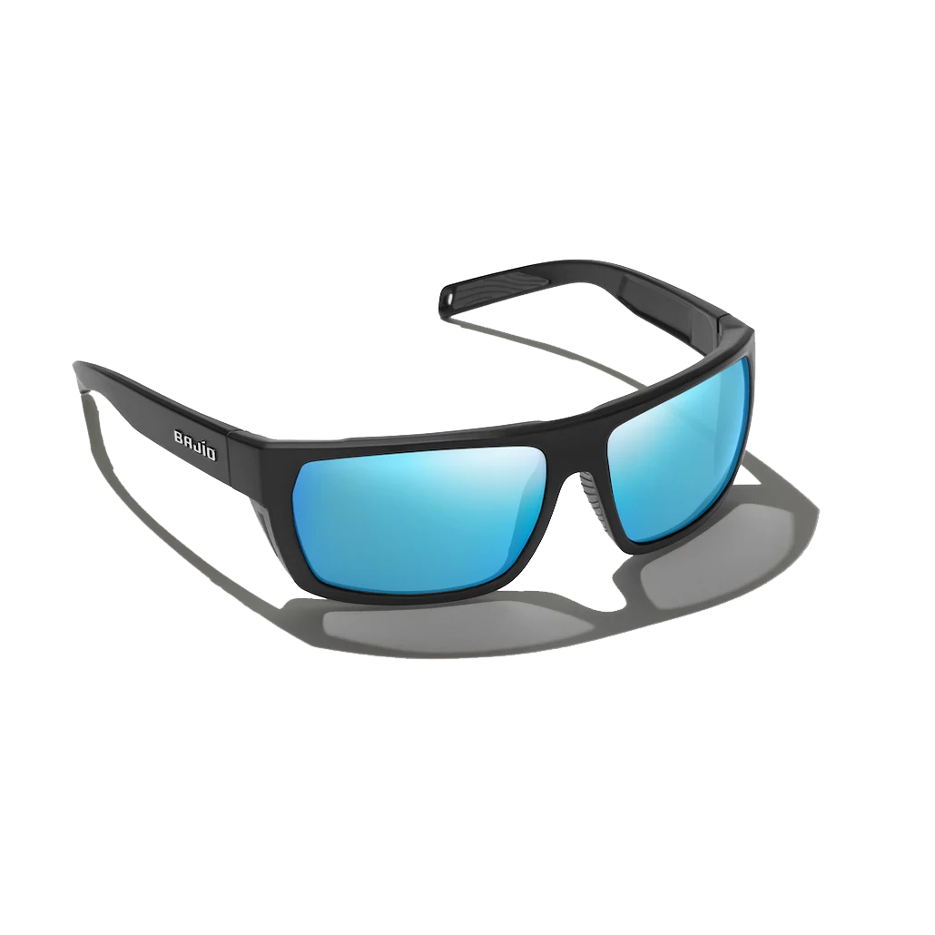 BAJIO Palometa  Black Matte | Blue Mirror Glass