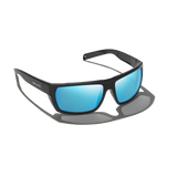 BAJIO Palometa  Black Matte | Blue Mirror Glass