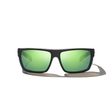 BAJIO Palometa  Black Matte | Green Mirror Glass