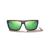 BAJIO Palometa  Brown Tortoise Gloss | Green Mirror Glass