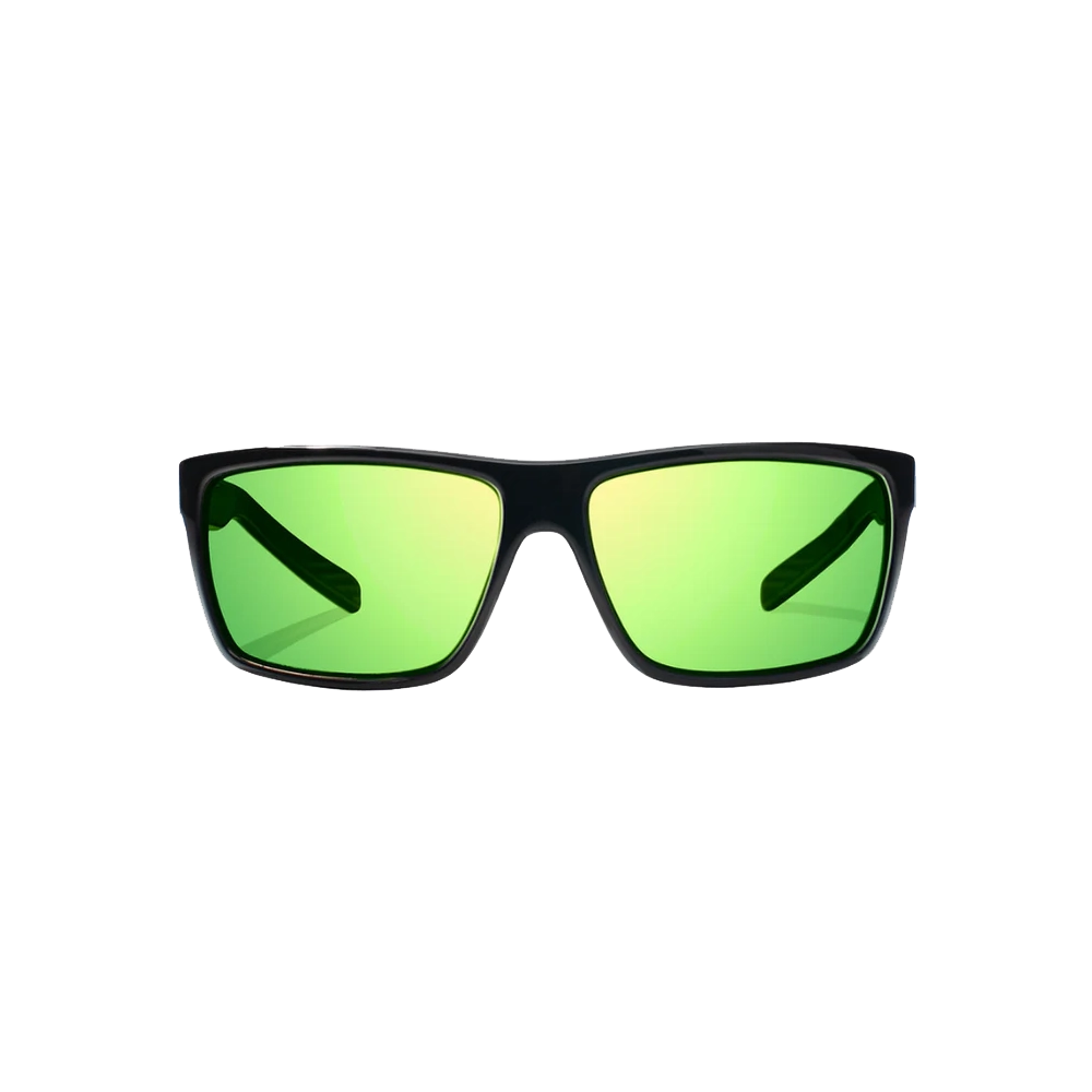 BAJIO Sigs Black Gloss | Green Mirror Glass