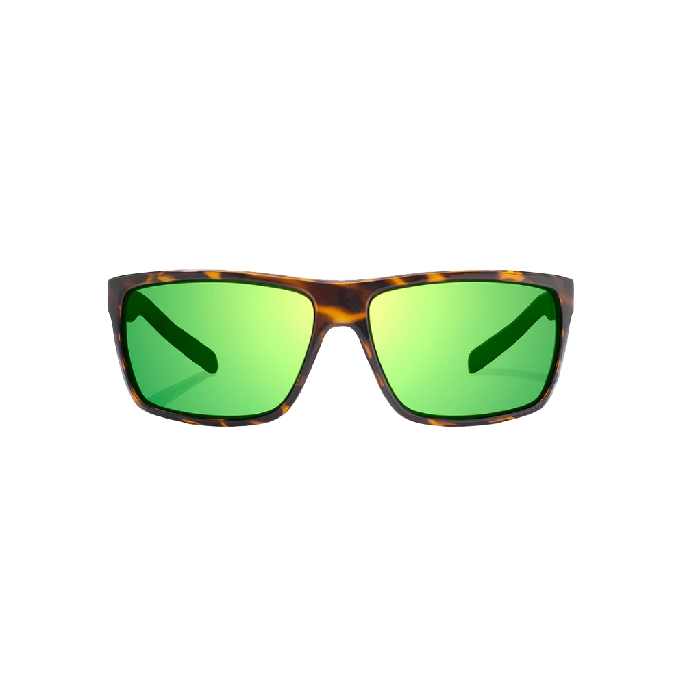 BAJIO Sigs Brown Tortoise Gloss | Green Mirror Glass