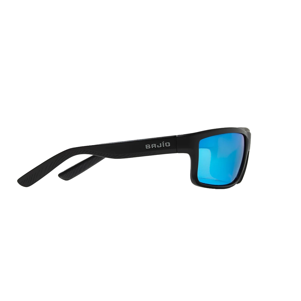 BAJIO Nippers Black Matte | Blue Mirror Glass MD