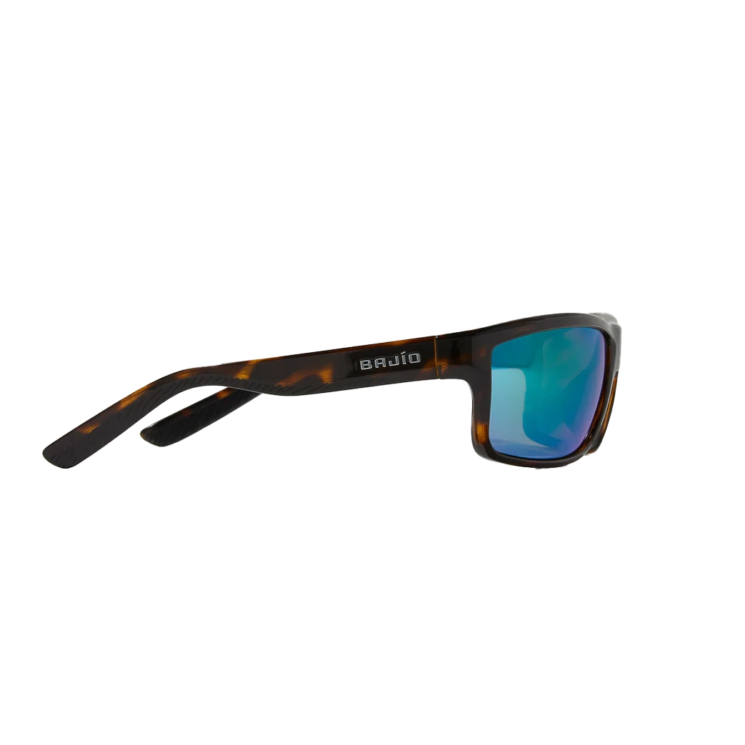 BAJIO Nippers Brown Tortoise gloss | Green Mirror Glass MD