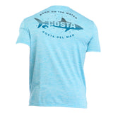 Costa Tech Slam Shark Men's Short-Sleeve T-Shirt