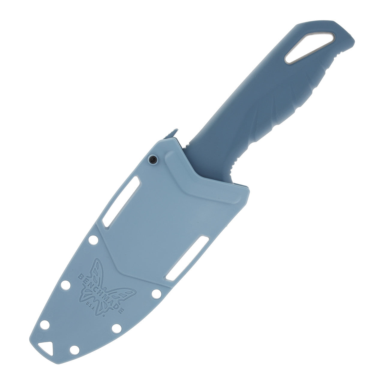 Benchmade Undercurrent- Depth Blue Santoprene- Sheepsfoot