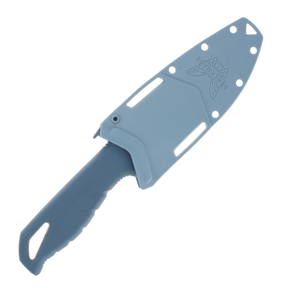 Benchmade Undercurrent- Depth Blue Santoprene- Sheepsfoot