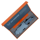 Benchmade Undercurrent- Depth Blue Santoprene- Sheepsfoot