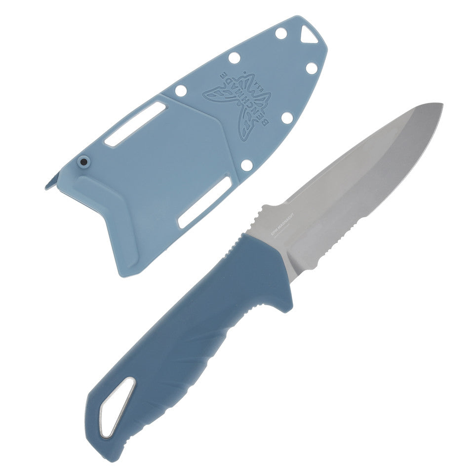 Benchmade Undercurrent- Depth Blue Santoprene- Sheepsfoot