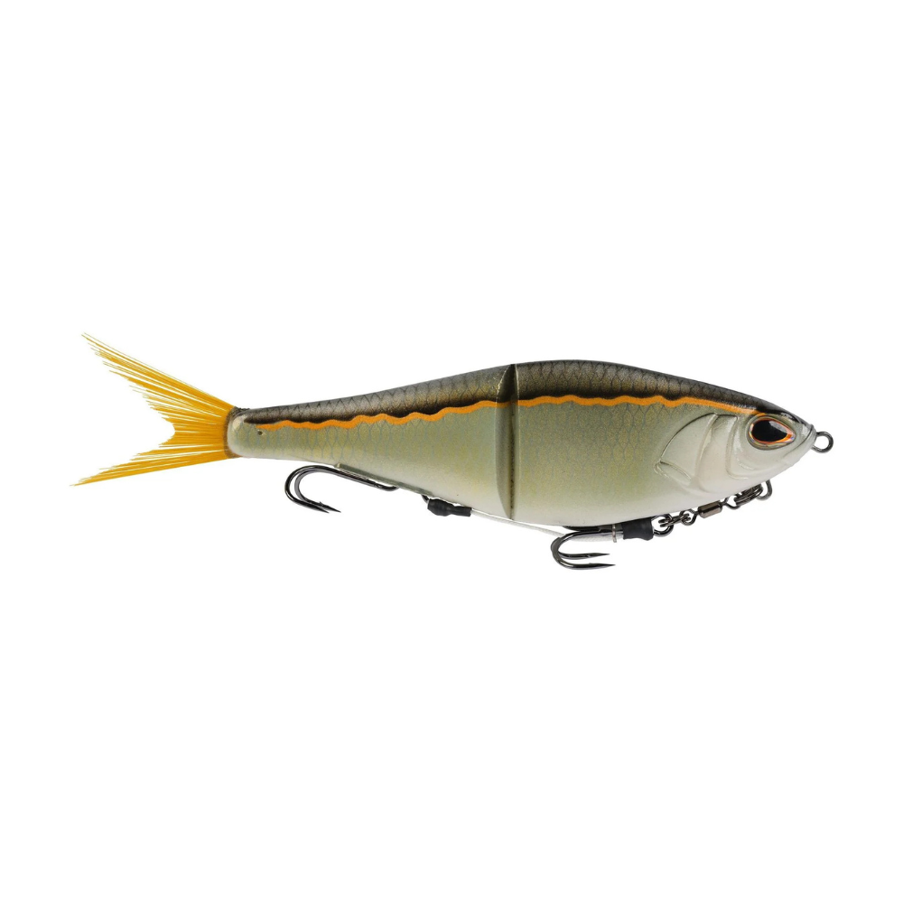 batterry powered natural shad lure for bass Berkley Chop Block Golden Shiner / 8"