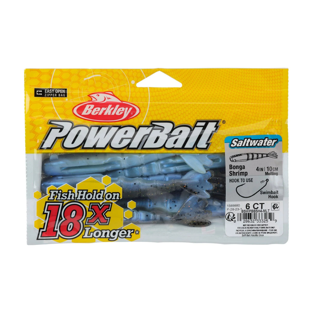 BERKLEY PowerBait Bonga Shrimp 4 in