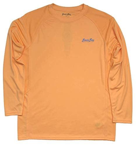 Captain Series Orange Performance B/D Fishing Shirt