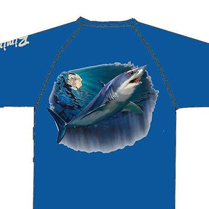 Rising Tide Men's Bimini Long Sleeve Fishing Shirt - Gulf Blue (X-Large) | by Chesapeake Bay Outfitters
