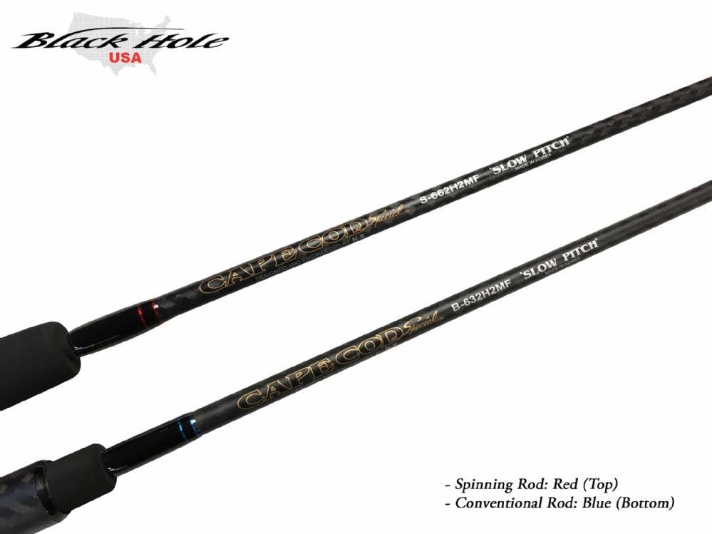 Black Hole Cape Cod Special Slow Pitch Jig Rod 5FT8IN (Spiral)