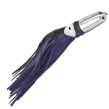 Boone 1oz Chrome Jet Unrigged Bullet 4 3-4" - Purple-Black