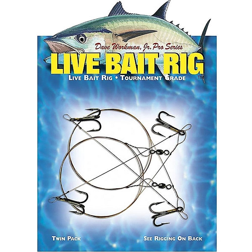 Boone Live Bait Rig Single Hook - 2 Pk