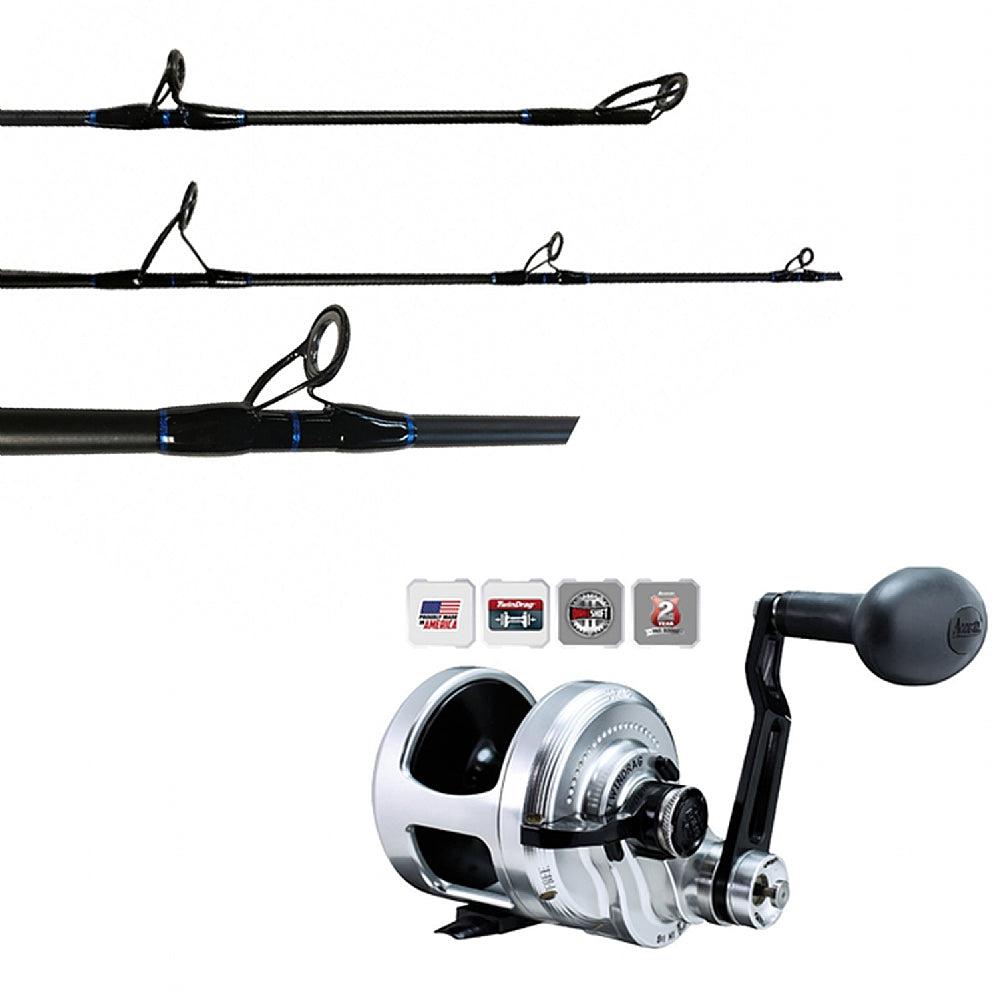 Buy 1 Accurate Dauntless DX2-500 Reel and Get 1 Black Hole Charter Slow Pitch Rod 68-H3R 50%OFF