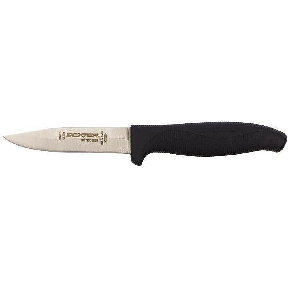 Buy 1 Dexter SofGrip 4&quot; Carry Knife With Sheath Straight Edge Get 1 FREE