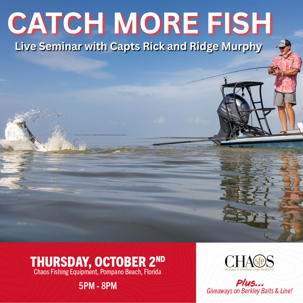 Live Seminar: Catch More Fish with Rick Murphy & Ridge Murphy- October 2nd, 2025